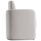 Hermosa - Modern White Fabric Dining Chair