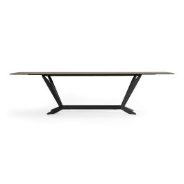Herzog - Modern Grey Ceramic Dining Table