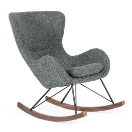 Ikard - Modern Grey Sheep Rocking Chair