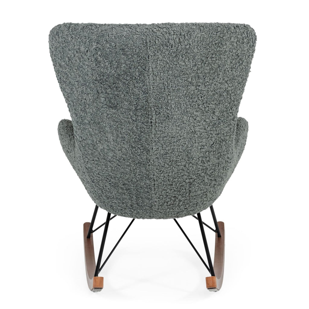 Ikard - Modern Grey Sheep Rocking Chair