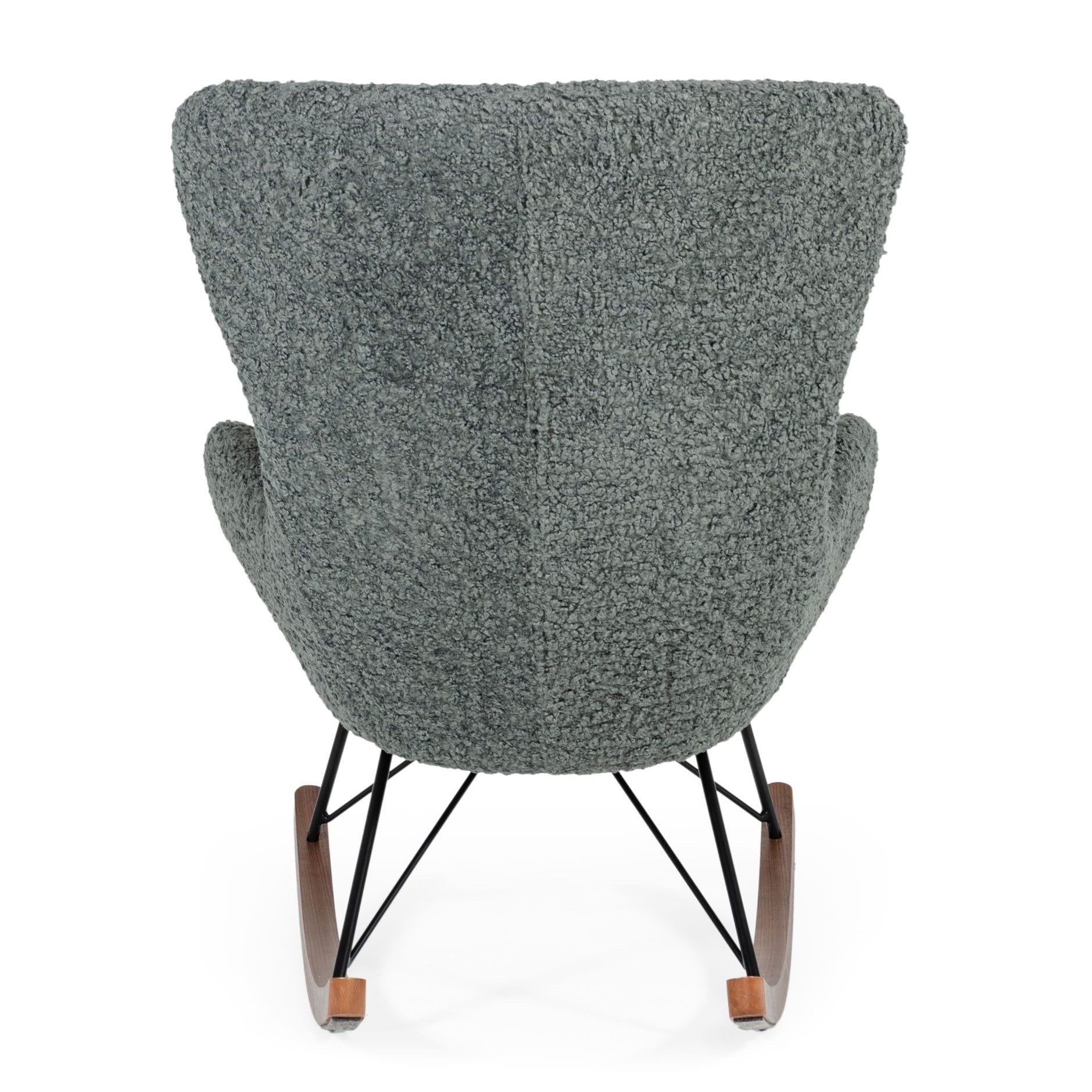 Ikard - Modern Grey Sheep Rocking Chair