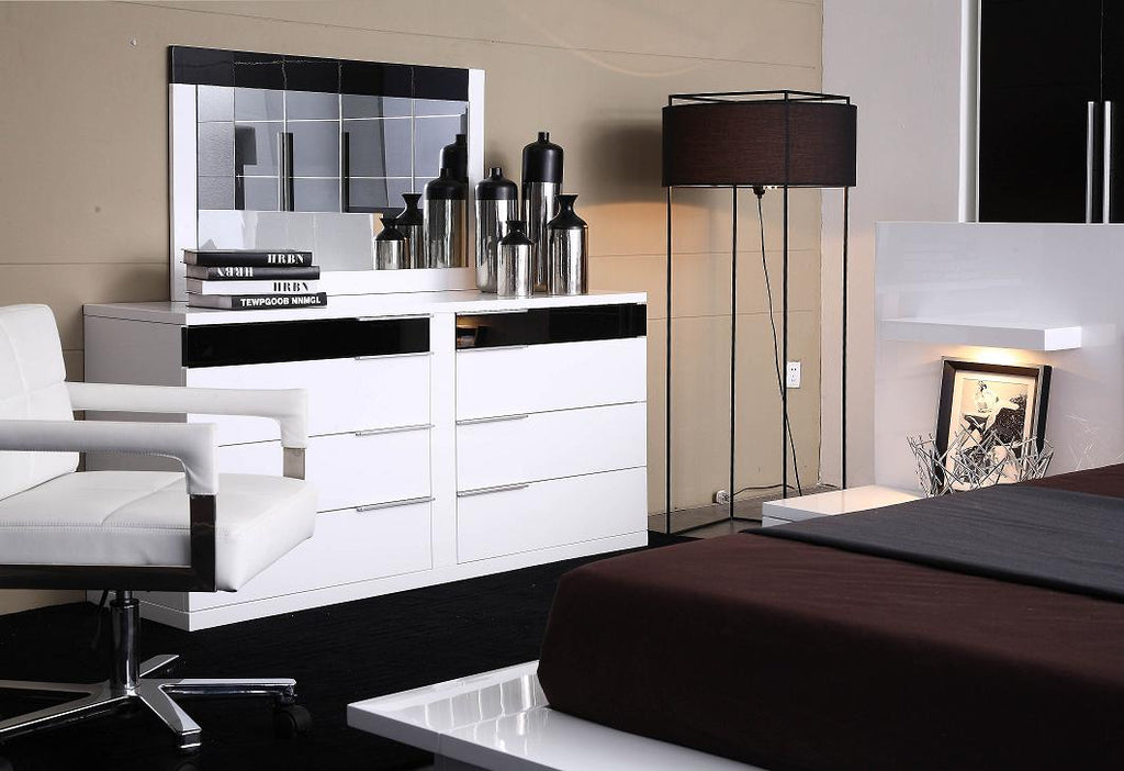 Eastern King Impera Modern - Contemporary lacquer platform bed - Contemporary lacquer platform bed