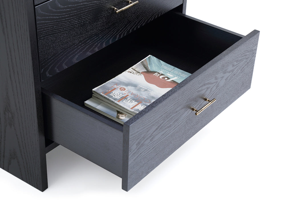 Wales Modern Smoked Ash Chest