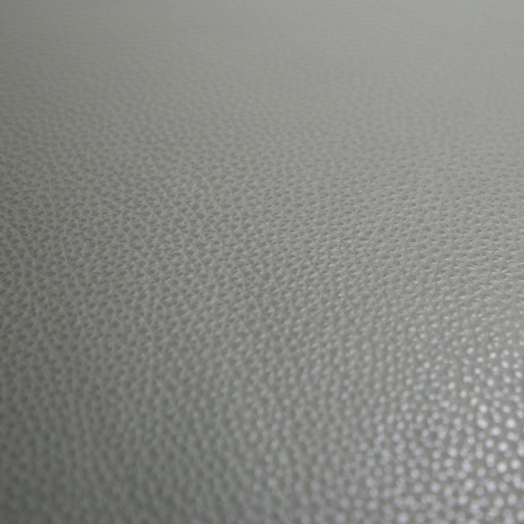 Jacoba - Modern Dark Grey Leather Rectangular Ottoman