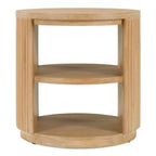 Jacobson - Modern Natural Acacia End Table