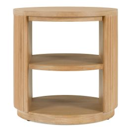 Jacobson - Modern Natural Acacia End Table