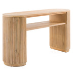 Jacobson - Modern Natural Acacia Console Table