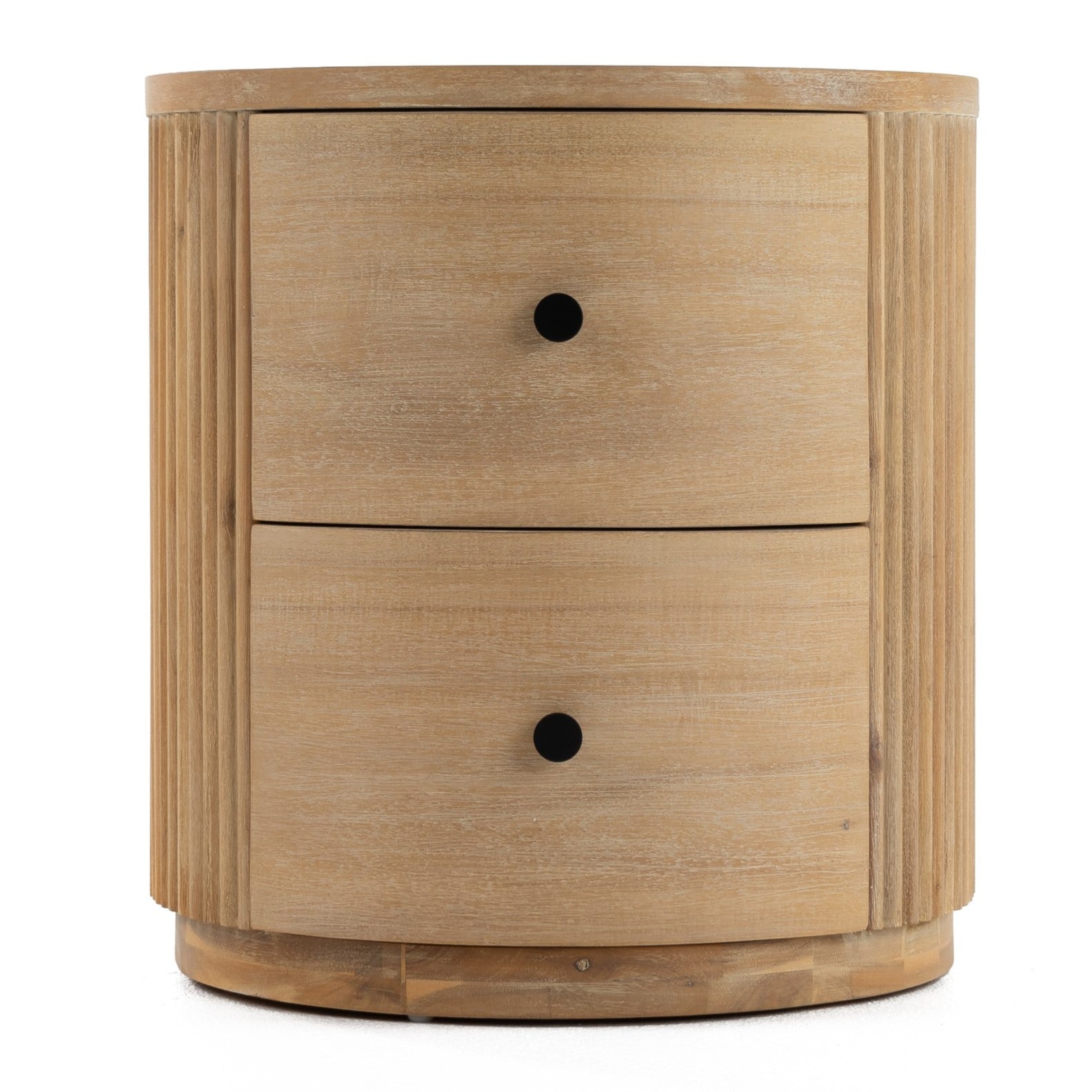 Jacobson - Modern Natural Acacia Nightstand