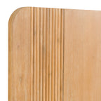 Eastern King Jacobson - Modern Natural Acacia Bed - Modern Natural Acacia Bed