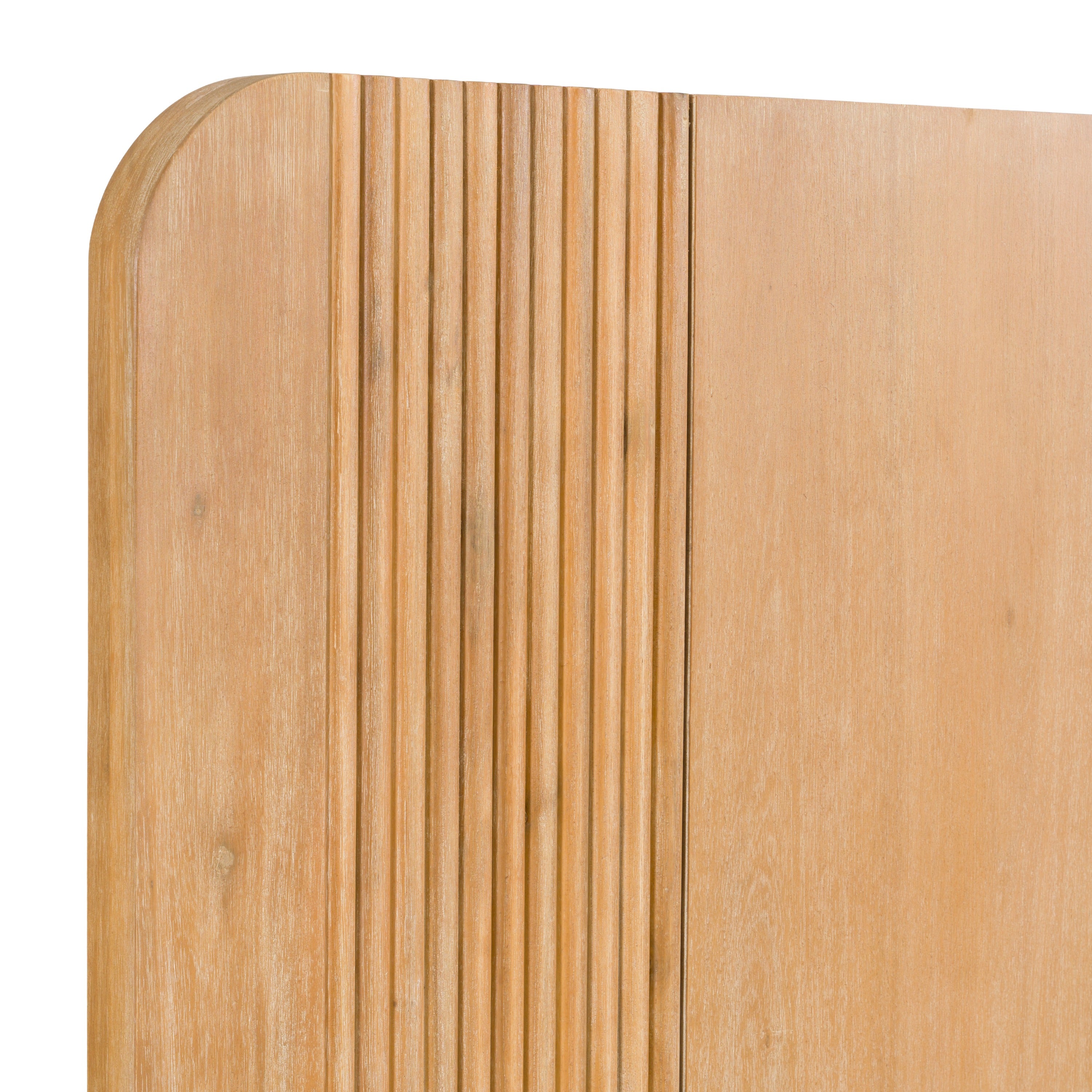 Eastern King Jacobson - Modern Natural Acacia Bed - Modern Natural Acacia Bed