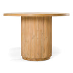 Jacobson - Modern Natural Acacia Oval Dining Table