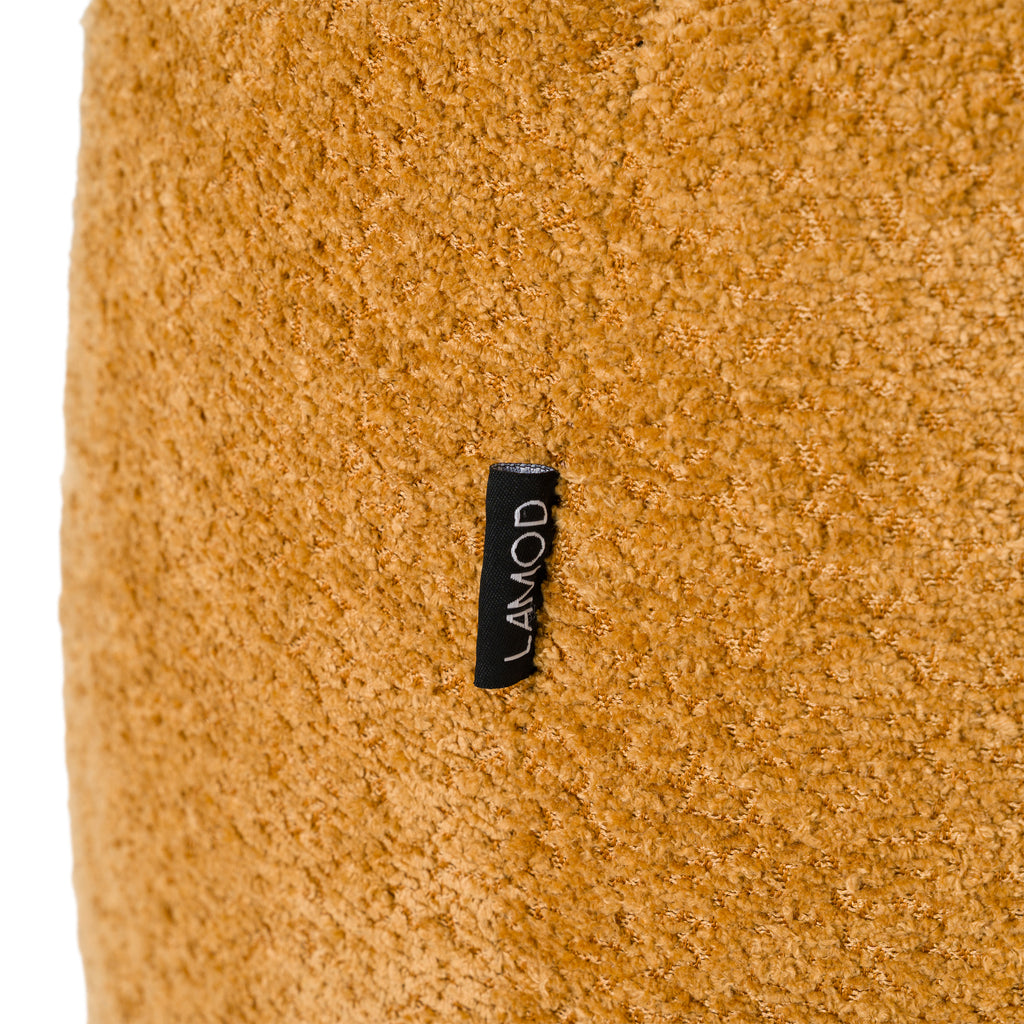 Janine - Modern Camel Fabric Bed - Modern Camel Fabric Bed