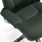 Johnson - Modern Green Leather Executive Office Chair