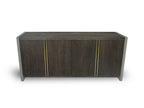 June - Modern Dark Grey & Walnut Buffet