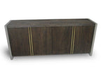 June - Modern Dark Grey & Walnut Buffet