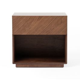 Kamela - Modern Walnut Nightstand