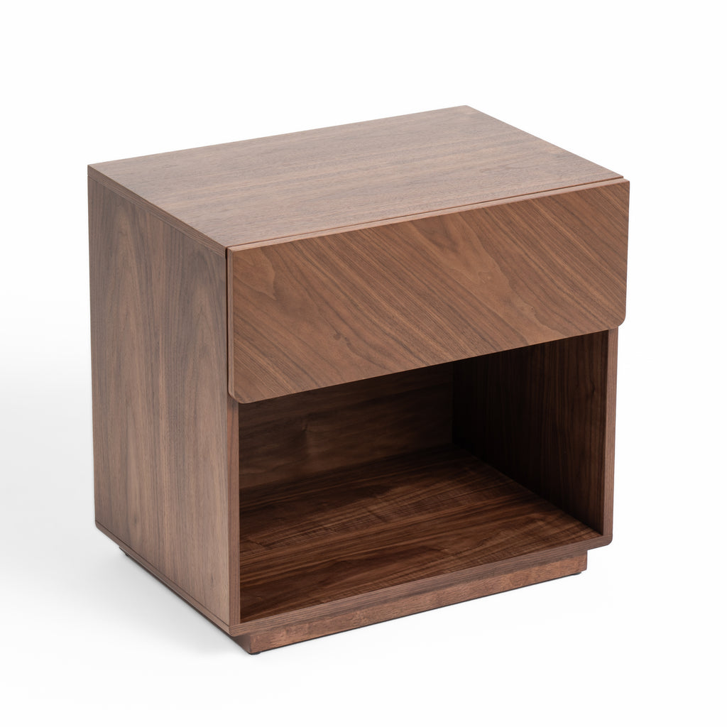 Kamela - Modern Walnut Nightstand