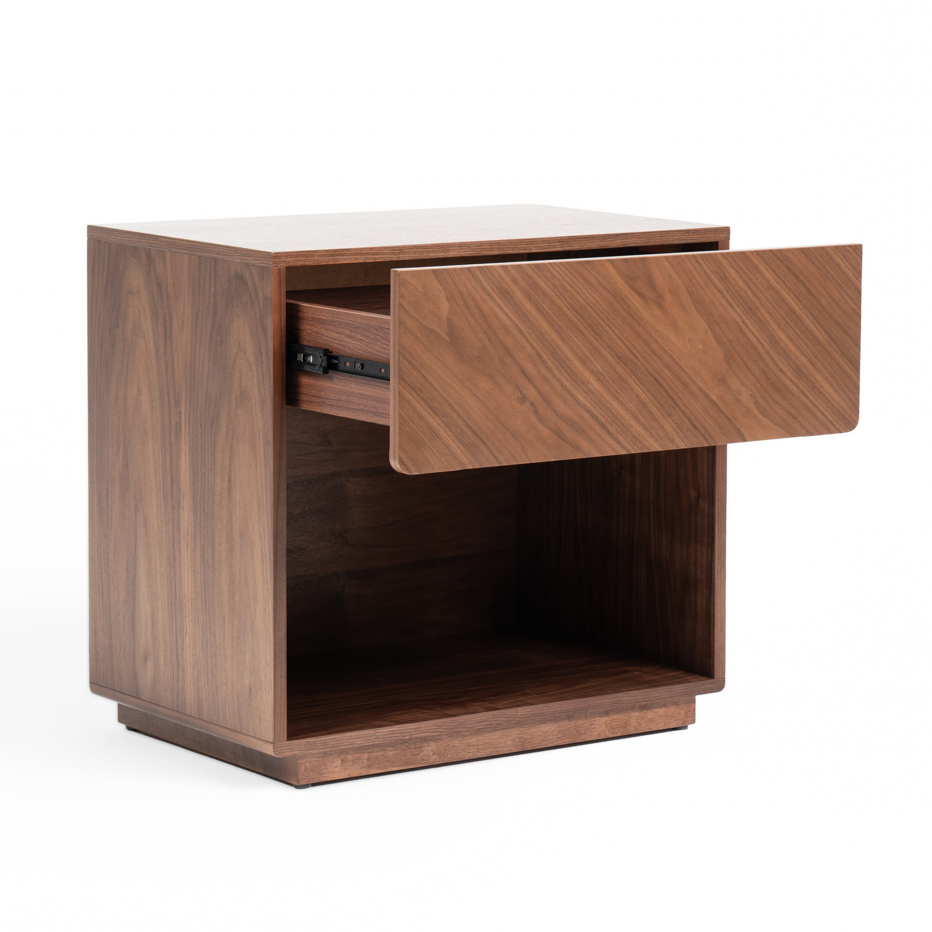 Kamela - Modern Walnut Nightstand