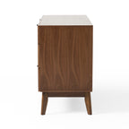 Kamela - Modern Walnut Dresser