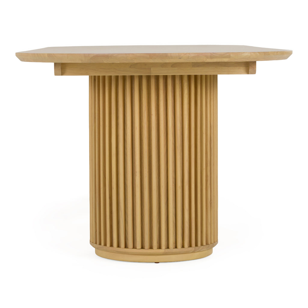Kayce - Modern Natural Oak Oval Dining Table
