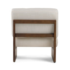 Kaylie - Contemporary Off White Accent Chair
