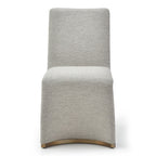 Kenda Contemporary Grey and Brushed Gold Dining Chair (Set of 2)