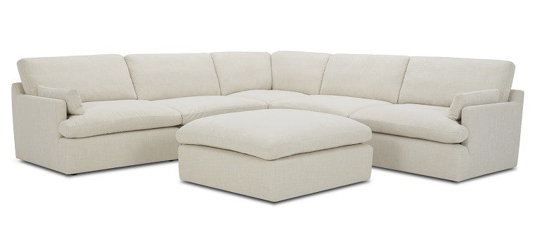 Danica - Modern Beige Sectional Sofa
