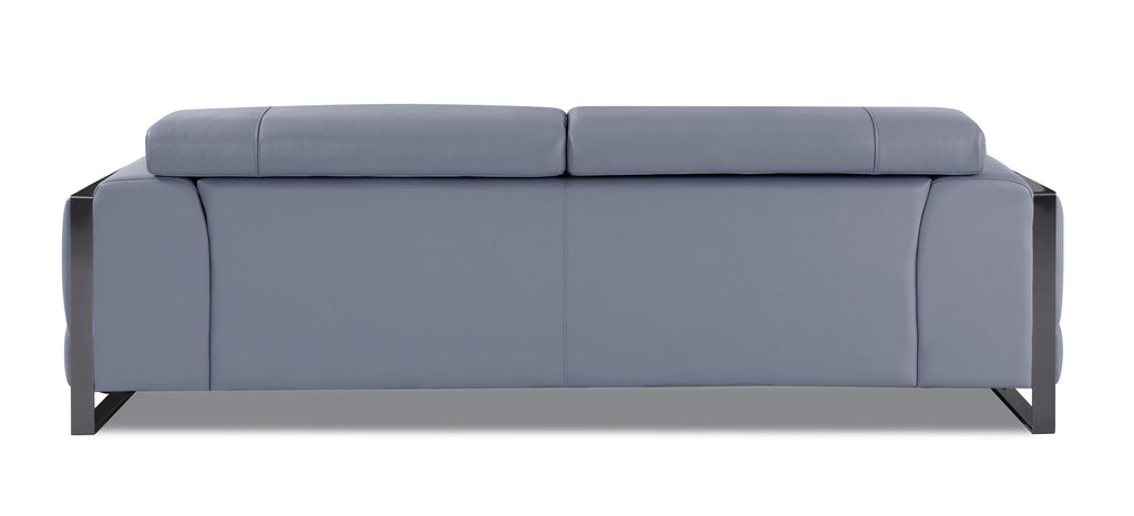 903 Premium DivanItalia Light Blue Sofa– Top Grain Italian Leather
