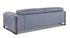 903 Premium DivanItalia Light Blue Sofa– Top Grain Italian Leather