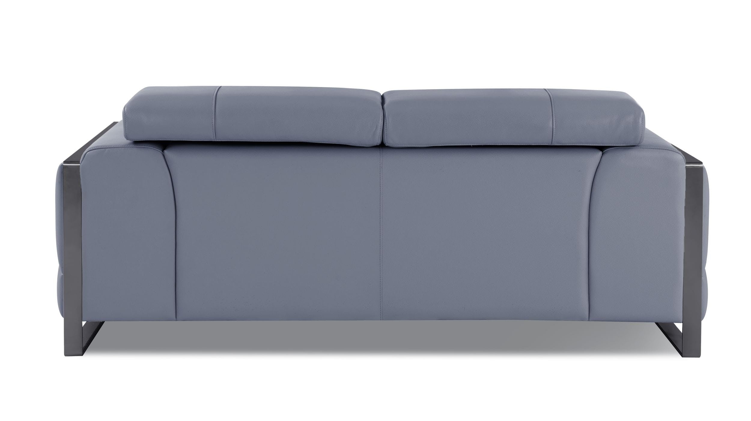 903 Premium DivanItalia Light Blue Loveseat – Top Grain Italian Leather