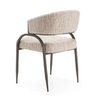 Kobe - Modern Beige Fabric Dining Chair