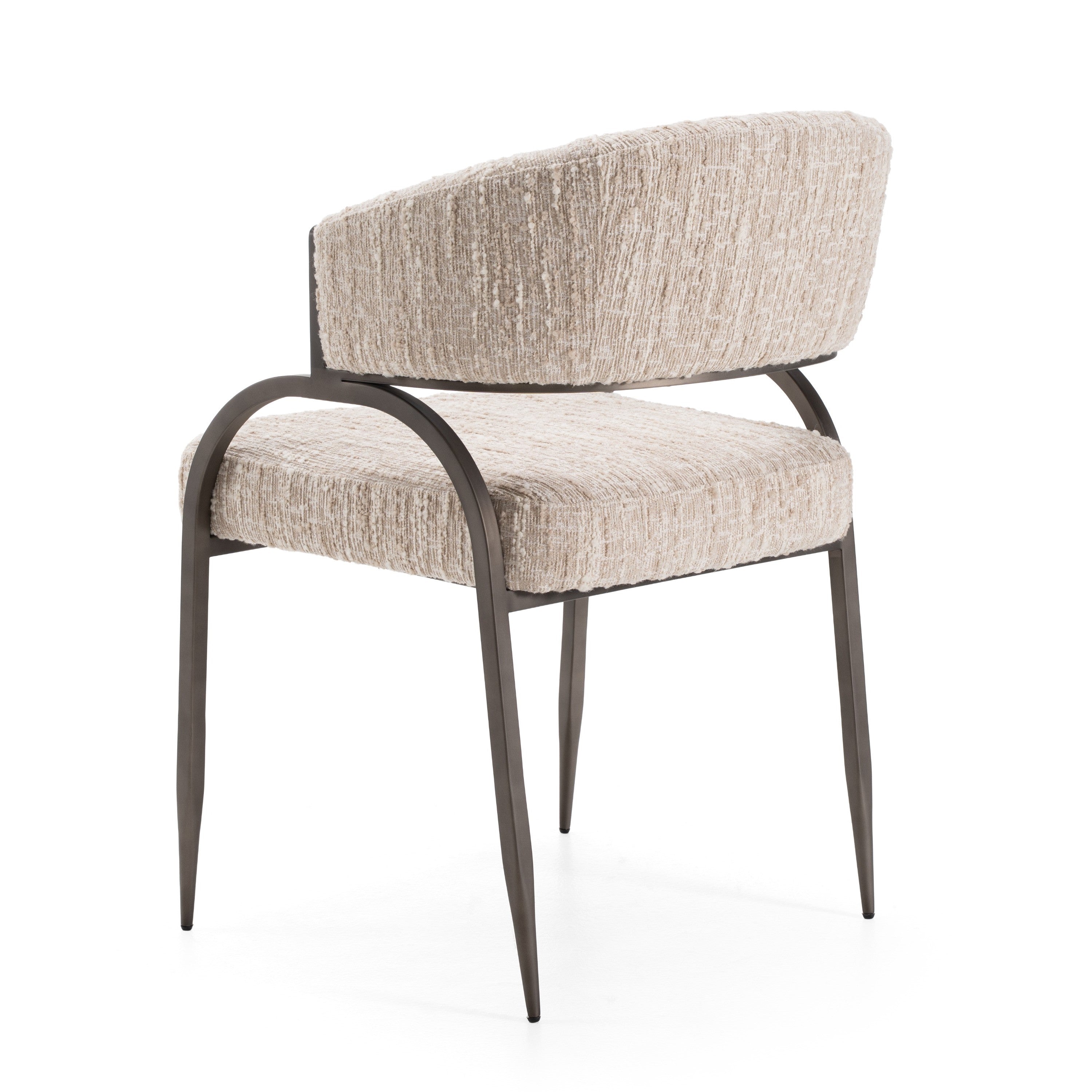 Kobe - Modern Beige Fabric Dining Chair