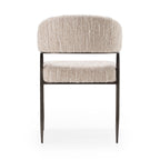 Kobe - Modern Beige Fabric Dining Chair