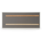 Lago - Modern Faux Travertine Dresser