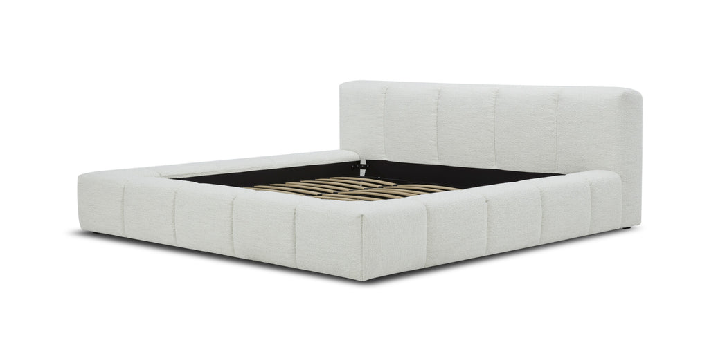 Lamont - Modern Fabric Bed - Modern Fabric Bed - Queen