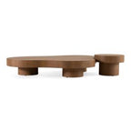 Larch - Modern Walnut Nesting Table Set
