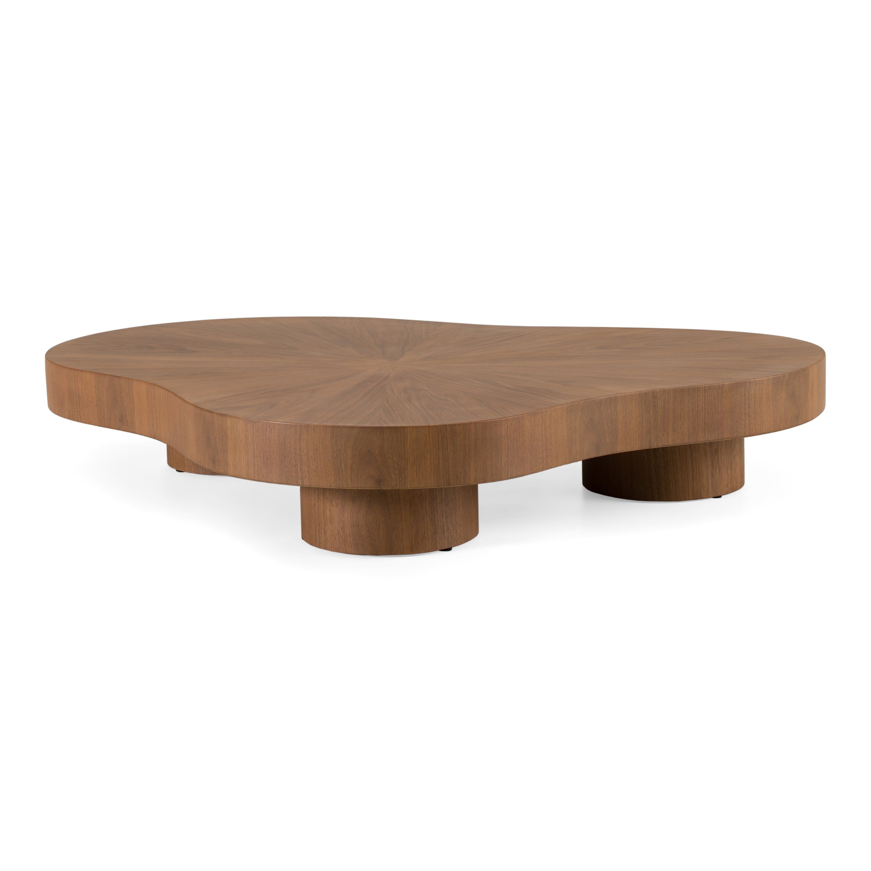 Larch - Modern Walnut Nesting Table Set