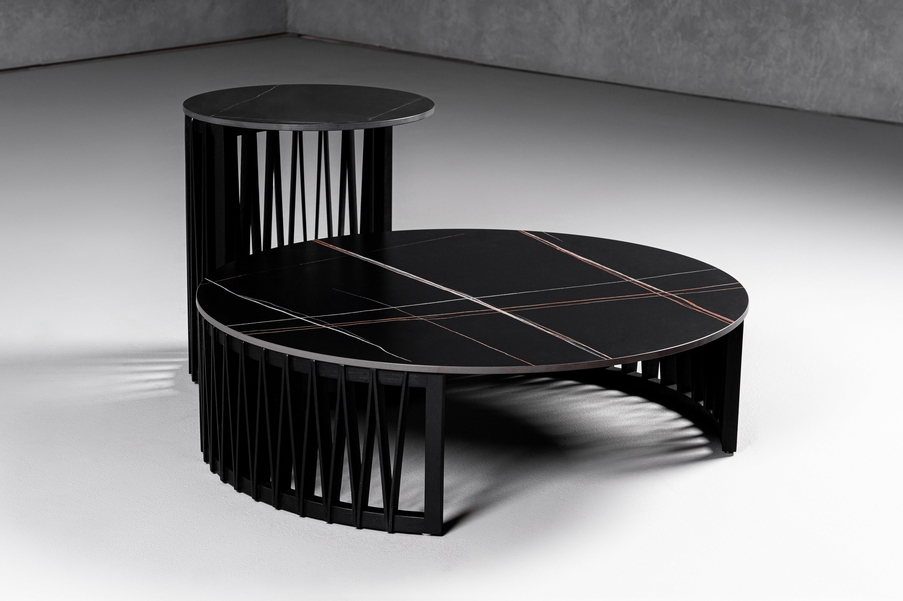 Larimer - Modern Round Coffee Table Set
