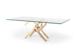 Legend Modern Glass Dining Table