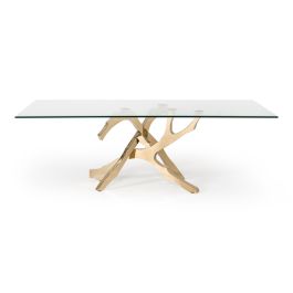 Legend Modern Glass Dining Table