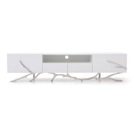 Legend 79" - Wide Modern White TV Stand