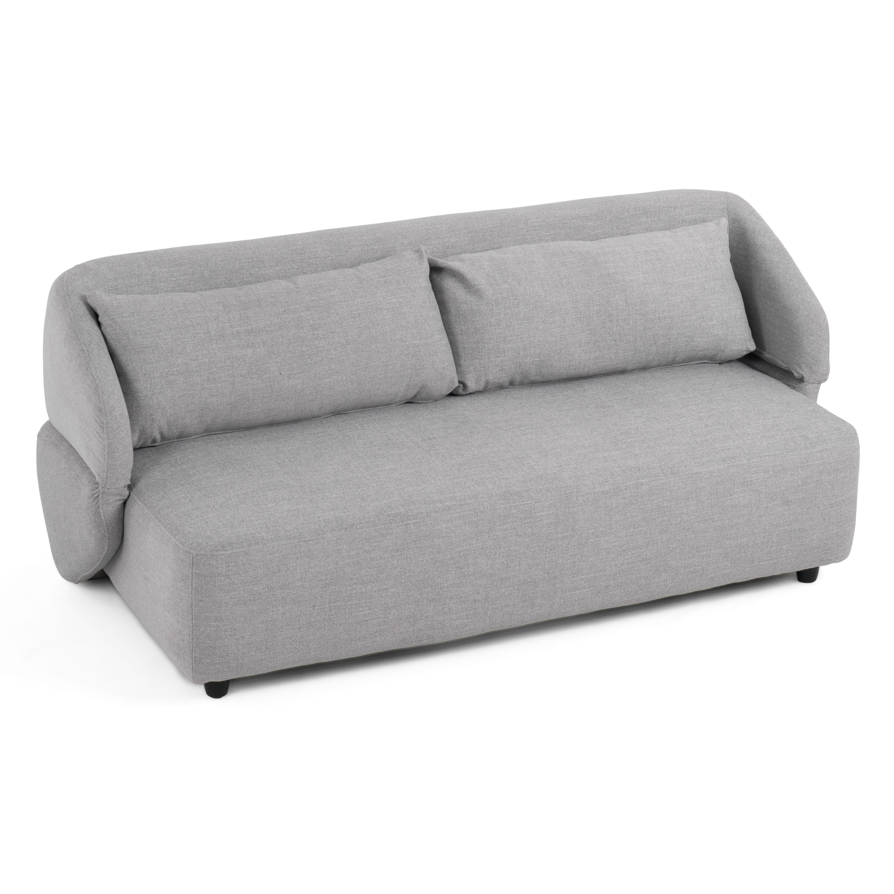 Lerner - Modern Light Grey Fabric Sofa Bed