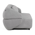 Lerner - Modern Light Grey Fabric Sofa Bed