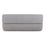 Lerner - Modern Light Grey Fabric Sofa Bed