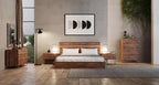 Lorenzo Italian Modern Light Oak Chest