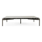 Lothal - Modern Black Faux Marble Coffee Table