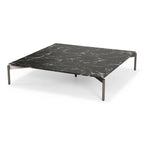 Lothal - Modern Black Faux Marble Coffee Table