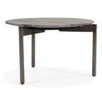 Lothal - Modern Grey Faux Marble End Table