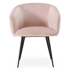 Luzerne - Modern Pink Velvet Dining Chair