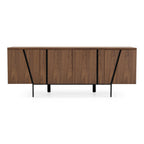 Mario - Modern Walnut Veneer Buffet